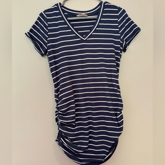 Maternity V-Neck Top - Picture 1 of 3